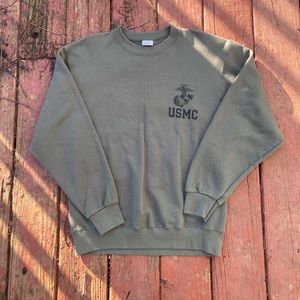 vintage usmc rotc crewneck